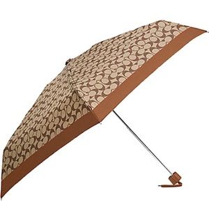 Coach signature mini umbrella